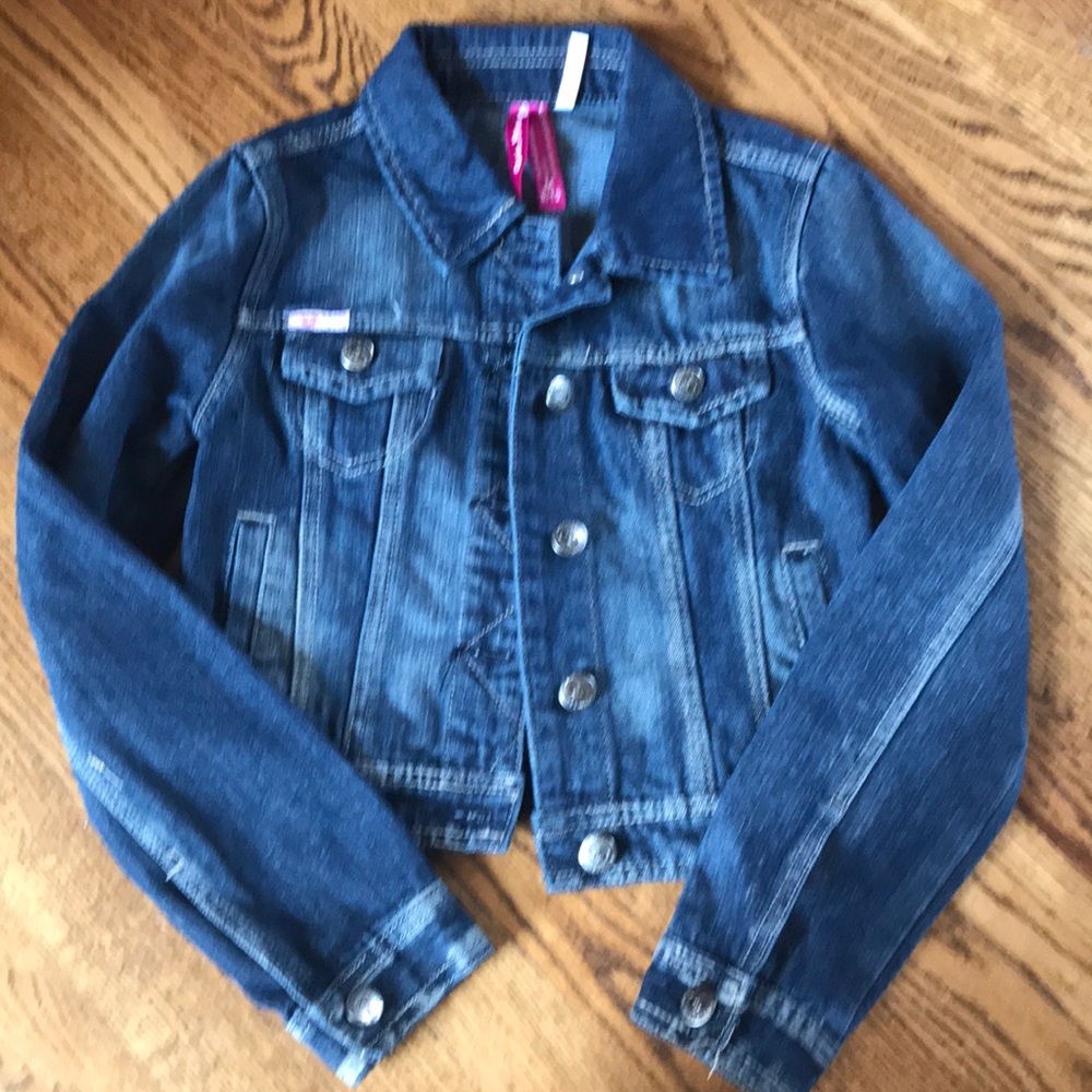 Girls Cutie Patootie Jean jacket
